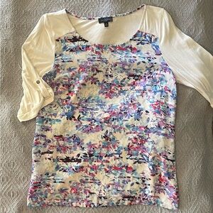 The Limited half-sleeve printed blouse